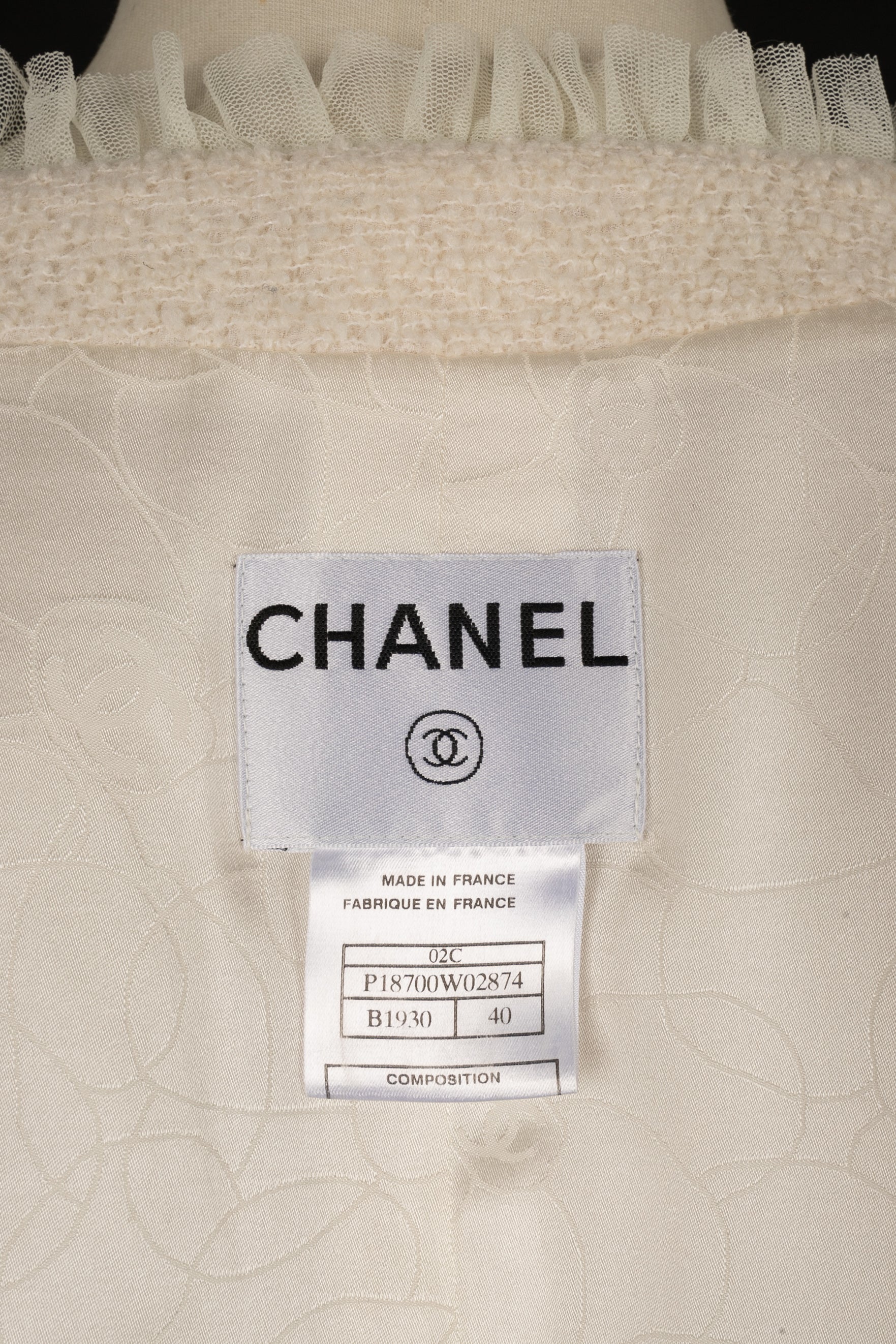 Veste Chanel Croisière 2002