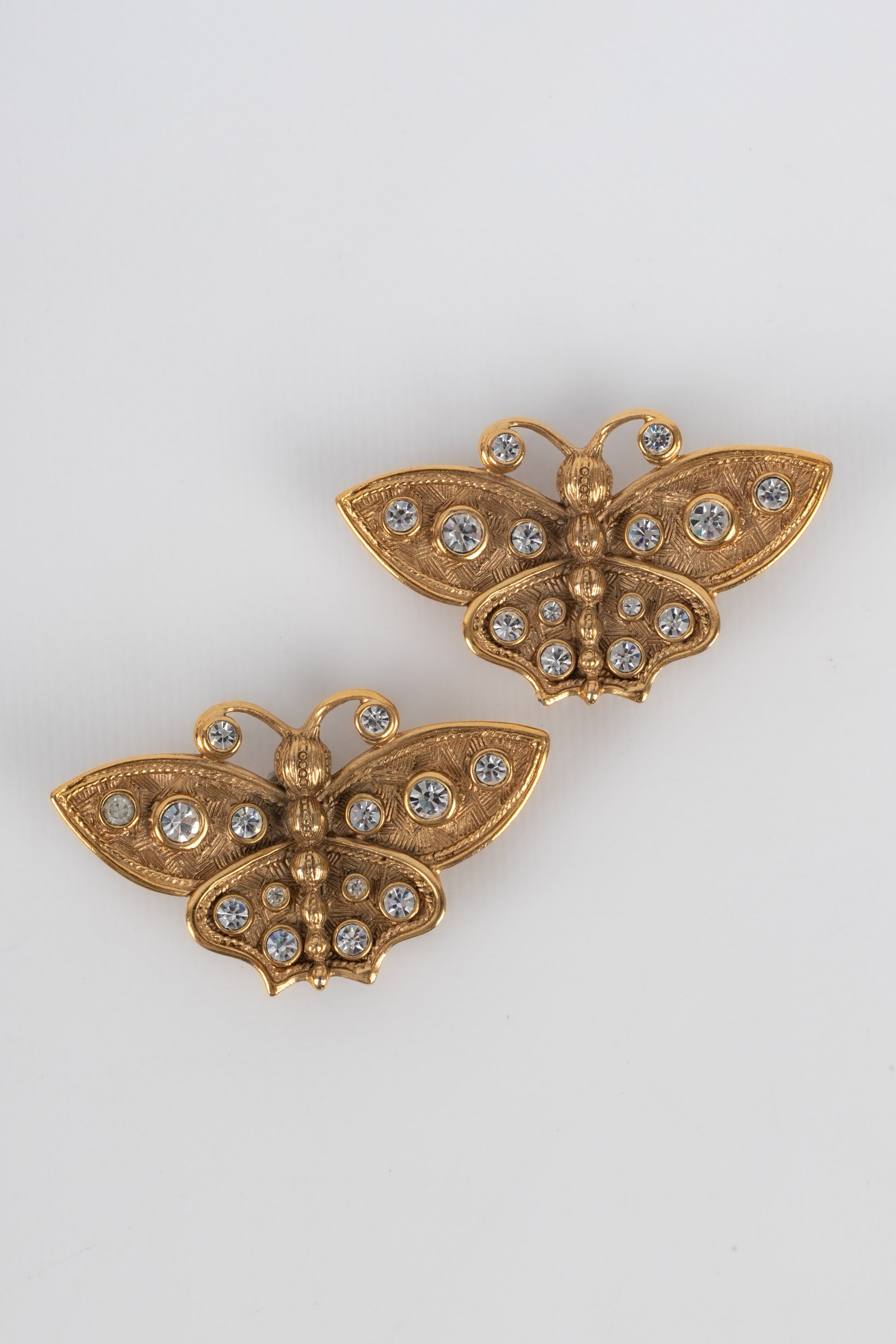 Boucles d'oreilles "Papillons" Christian Dior