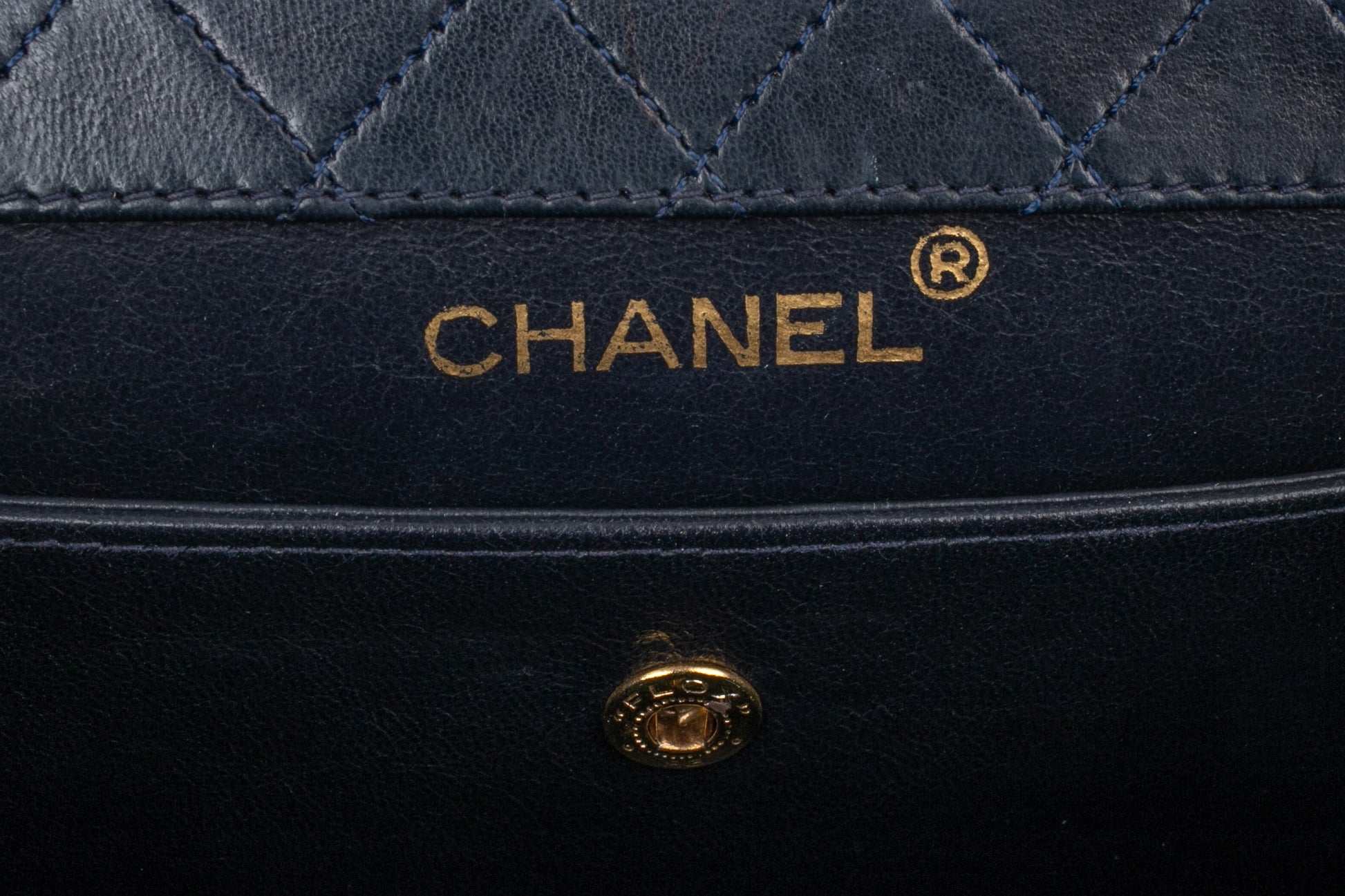 Sac en cuir Chanel 1989/1991