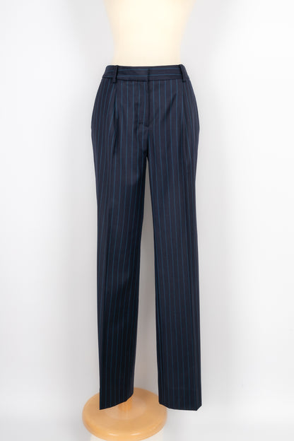 Pantalon à rayures Dior