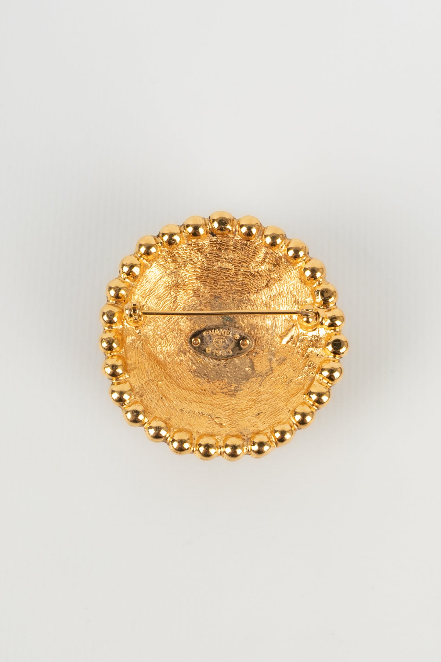 Broche tête de lion Chanel 1983