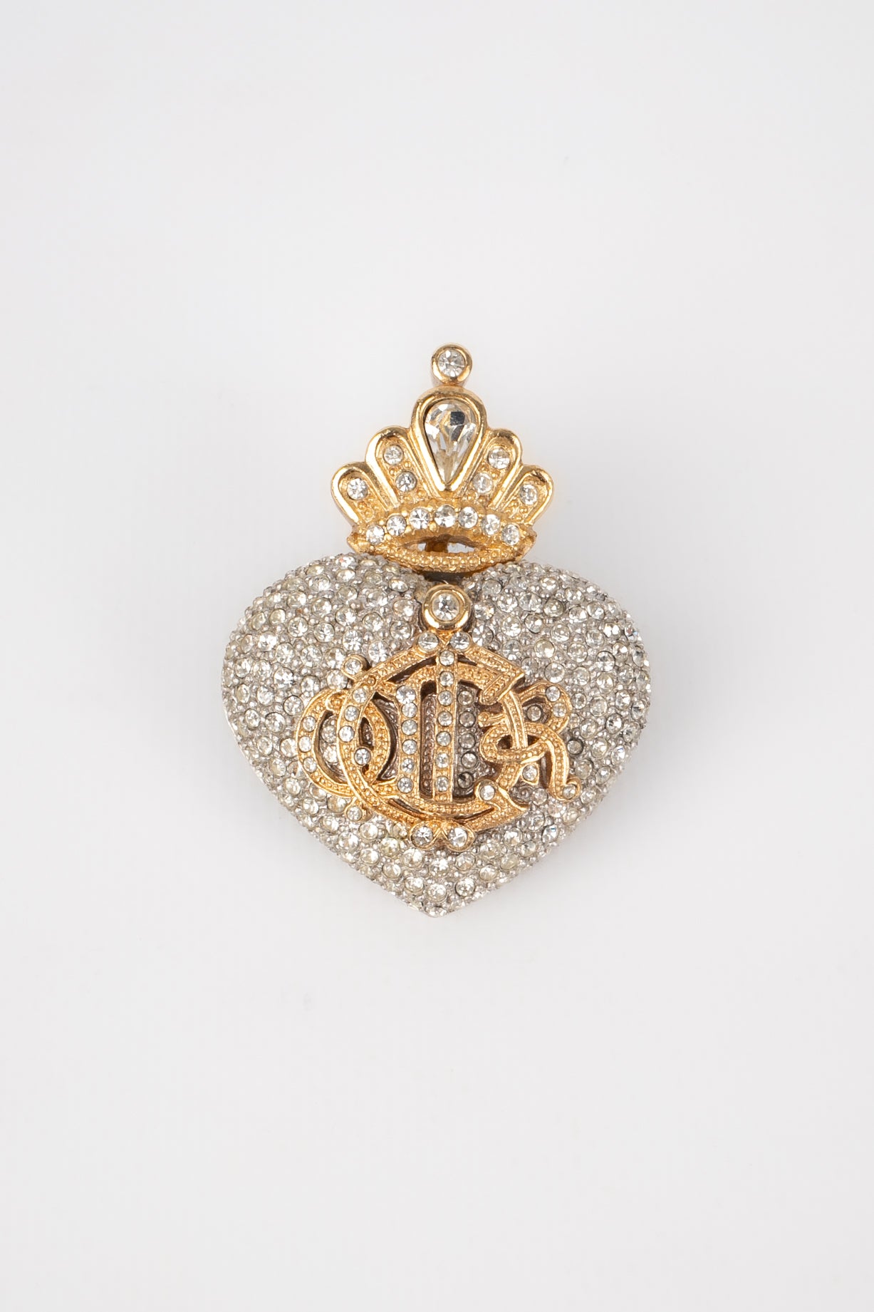 Broche coeur Dior