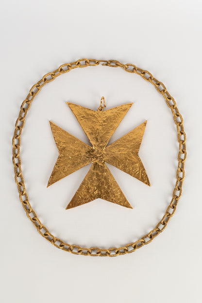 Collier croix de Malte Goossens