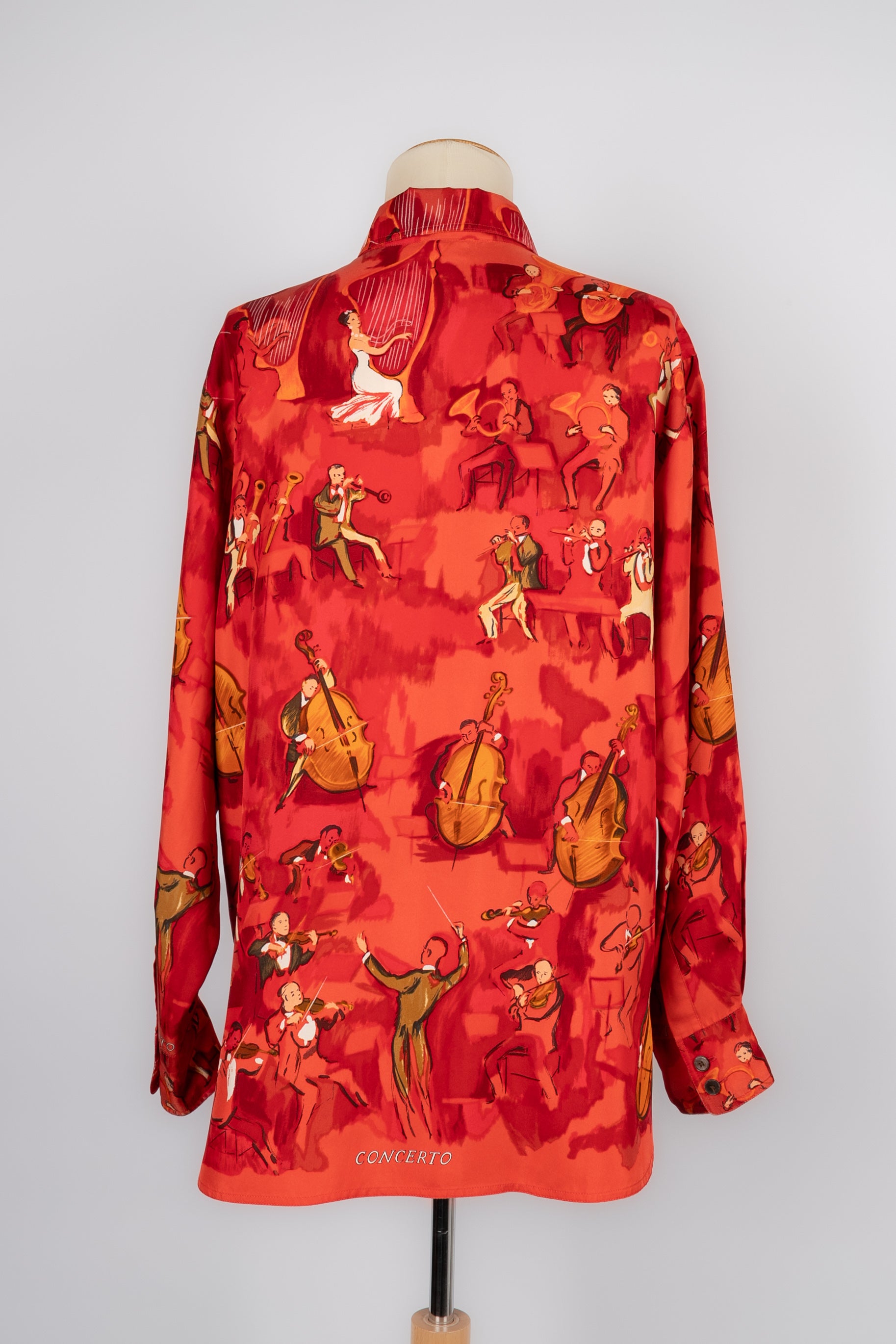 Chemise "Concerto" Hermès