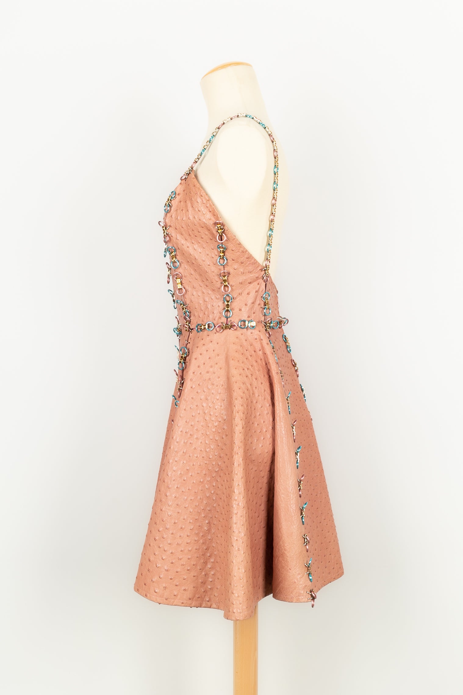 Paco Rabanne Ostrich dress Les Merveilles De Babellou Paco Rabanne Ostrich dress Les Merveilles De Babellou