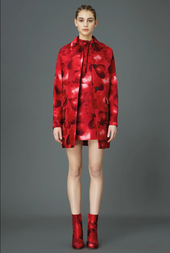 Manteau "L'amour" Valentino Pre-Fall 2015