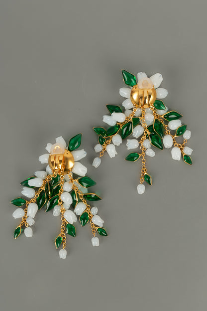 Boucles d'oreilles "muguet" Augustine