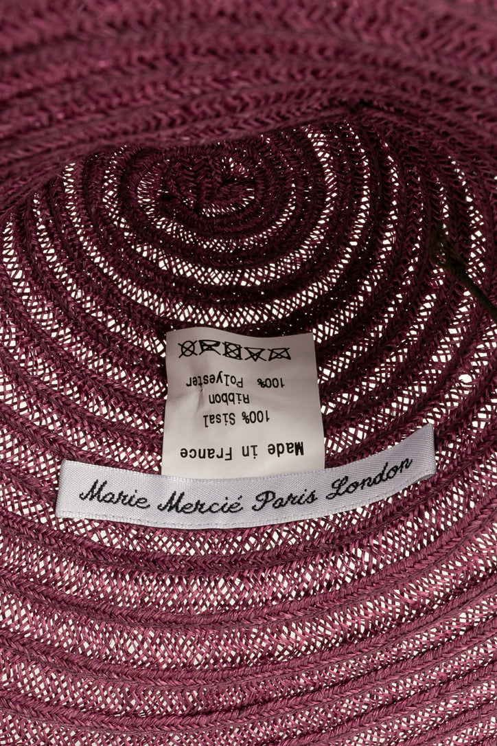 Chapeau de paille Marie Mercié 