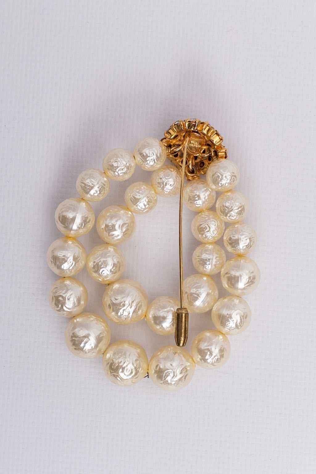 Broche de perles nacrées Dior