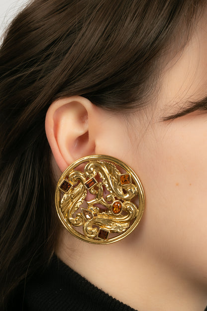 Boucles d'oreilles Yves Saint Laurent 