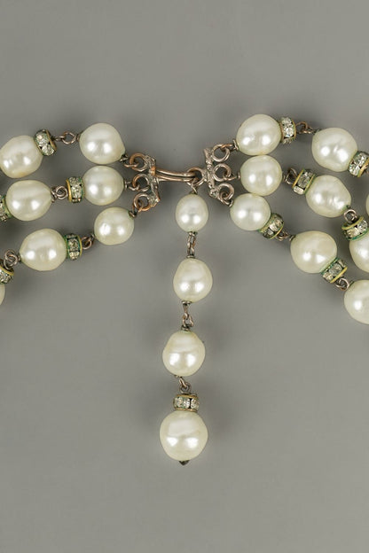 Collier de perles nacrées