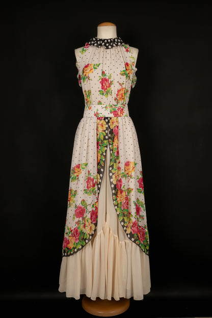 Robe imprimée de fleurs