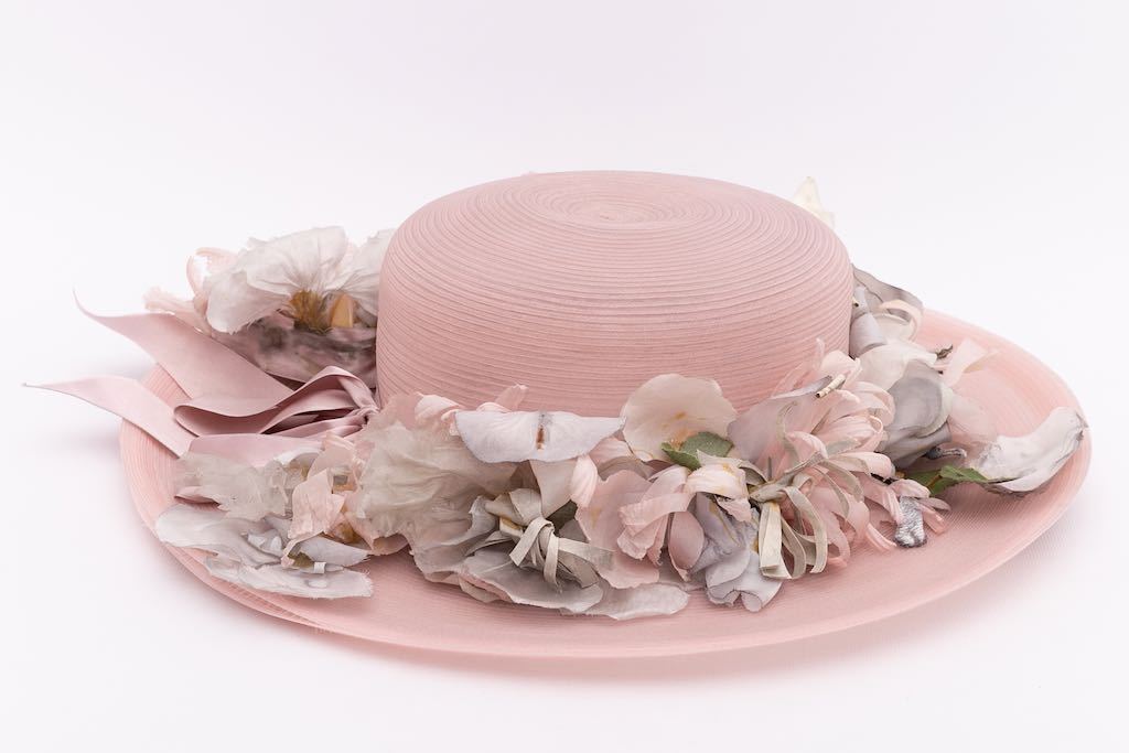 Chapeau à fleurs Jean Barthet