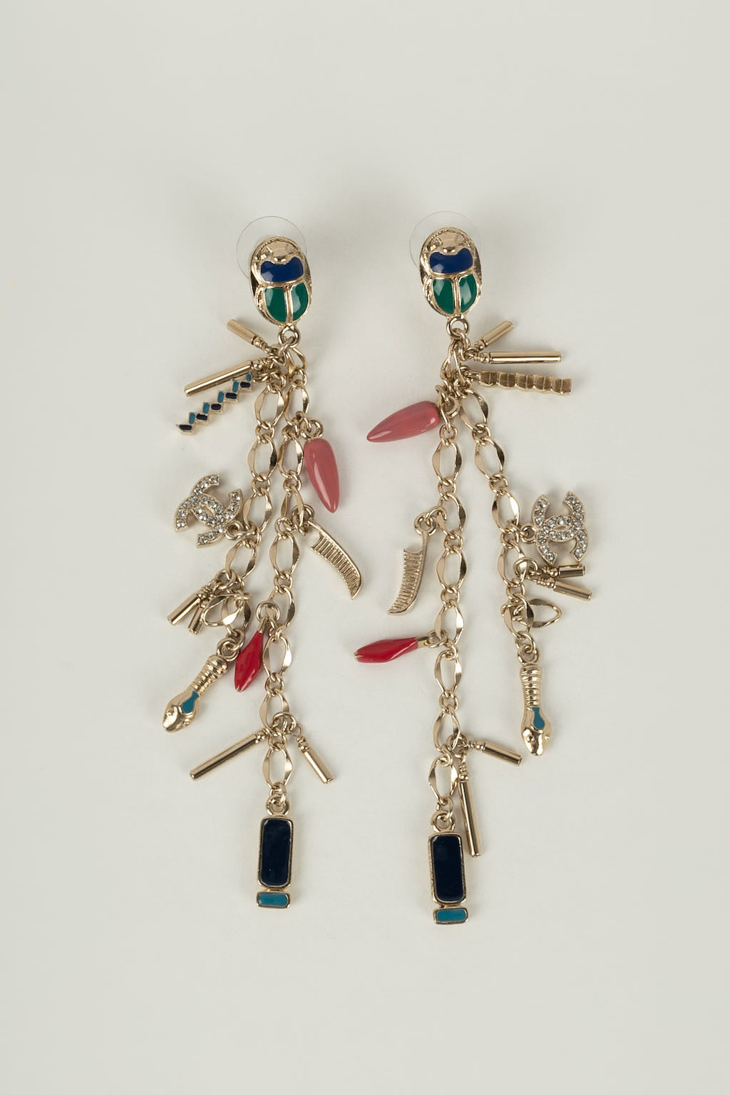 Boucles d'oreilles Chanel Défilé 2019.