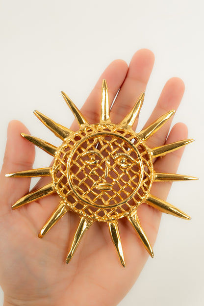 Broche soleil Lacroix