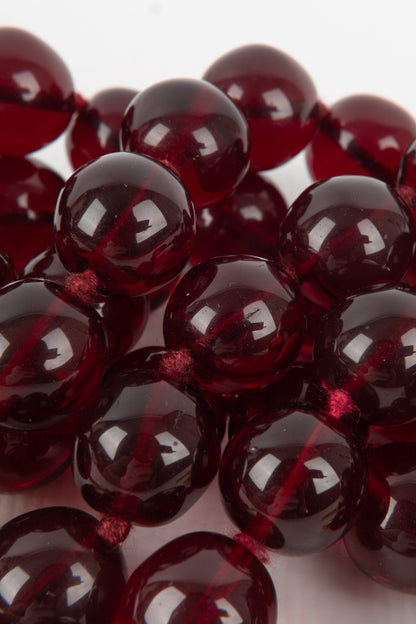 Bracelet de perles rouges Chanel