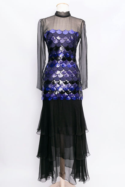 Robe à paillettes Azzaro