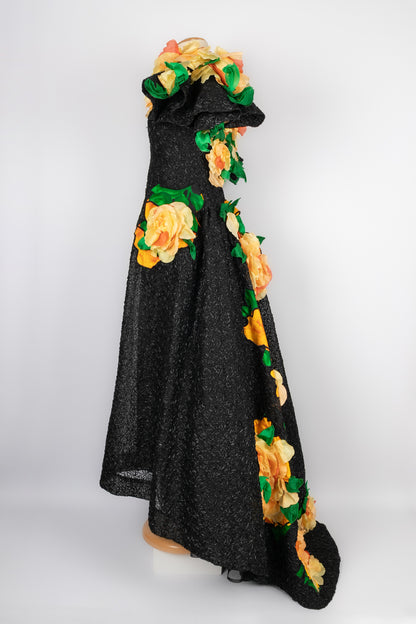 Maxi robe Pierre Balmain Haute Couture 