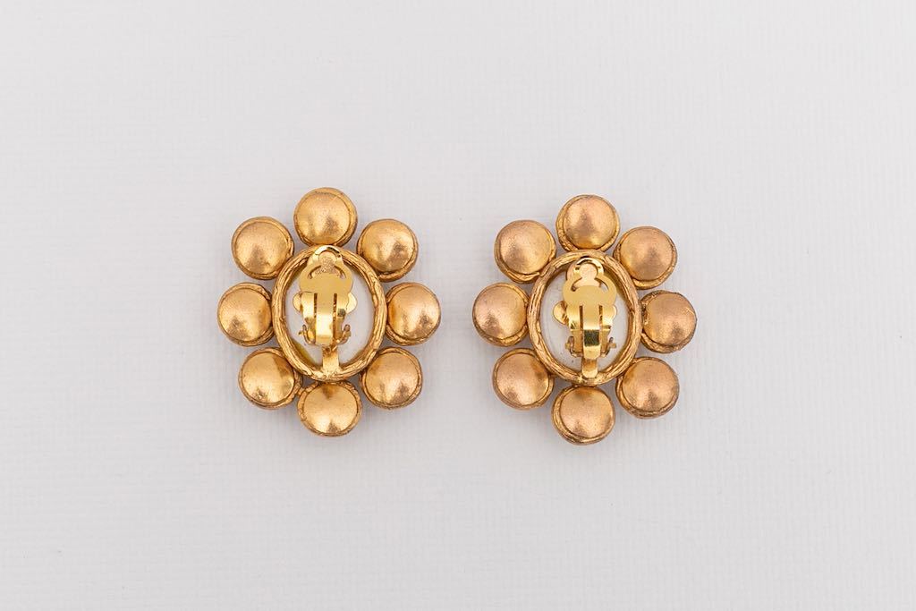 Chanel CHANEL Coco Mark Earring 97A Gold T0081 – NUIR VINTAGE