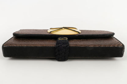 Pochette coquillage Yves Saint laurent