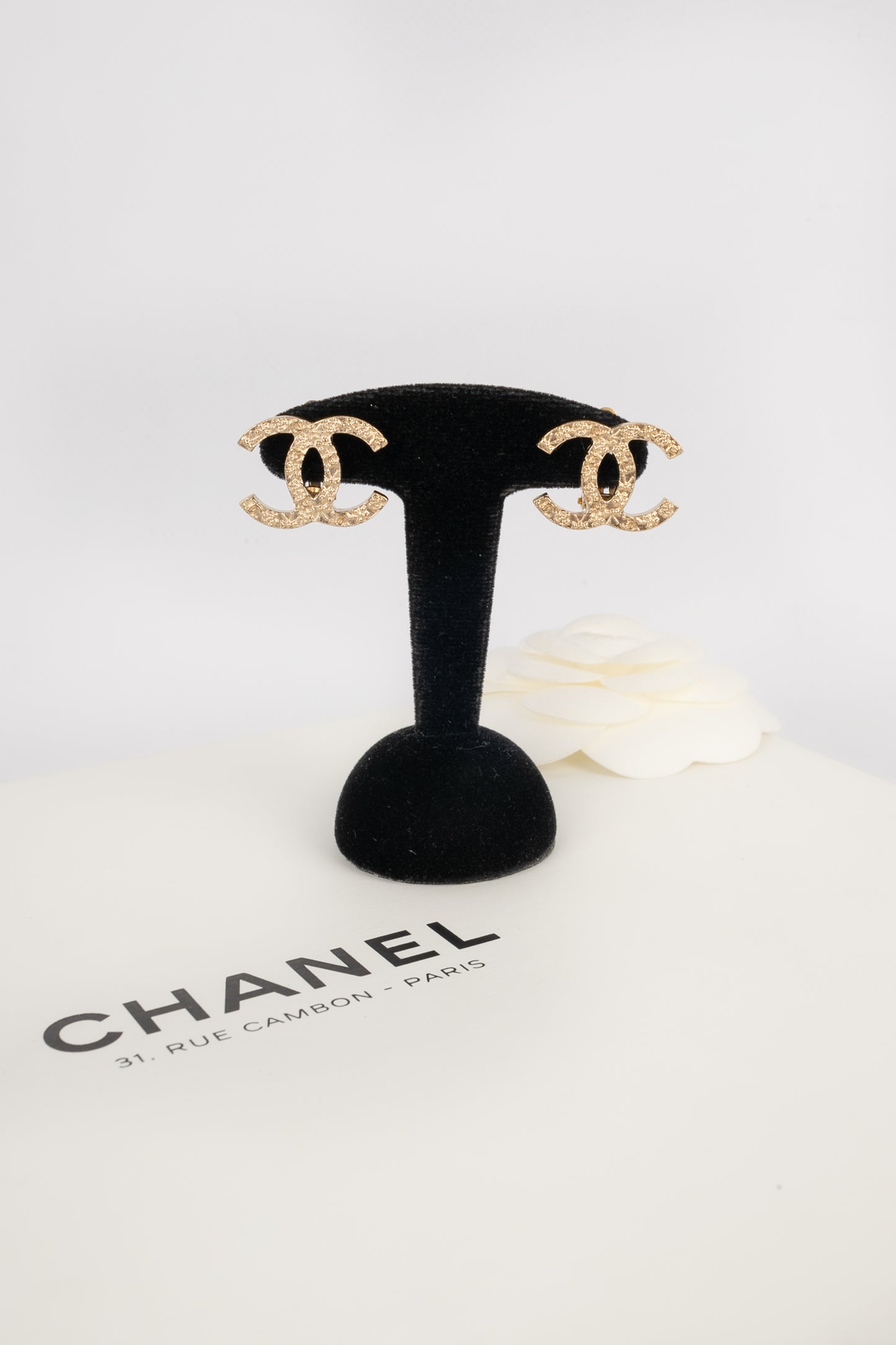 Boucles d'oreilles cc Chanel 2005
