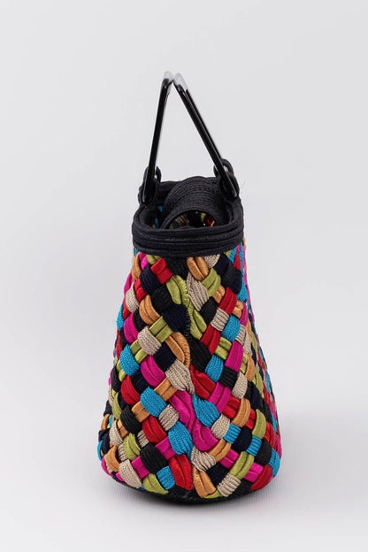 Sac en passementerie multicolore Yves Saint Laurent