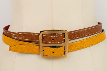 Ceinture en cuir Hermès