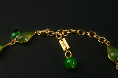 Collier en pâte de verre Augustine 