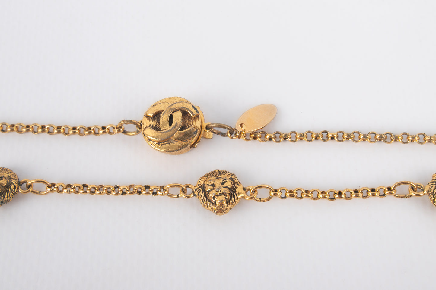 Collier lion Chanel