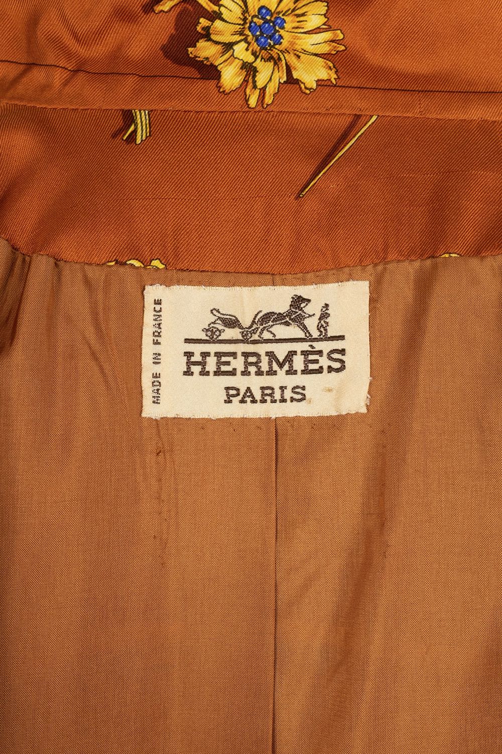 Veste en soie Hermès