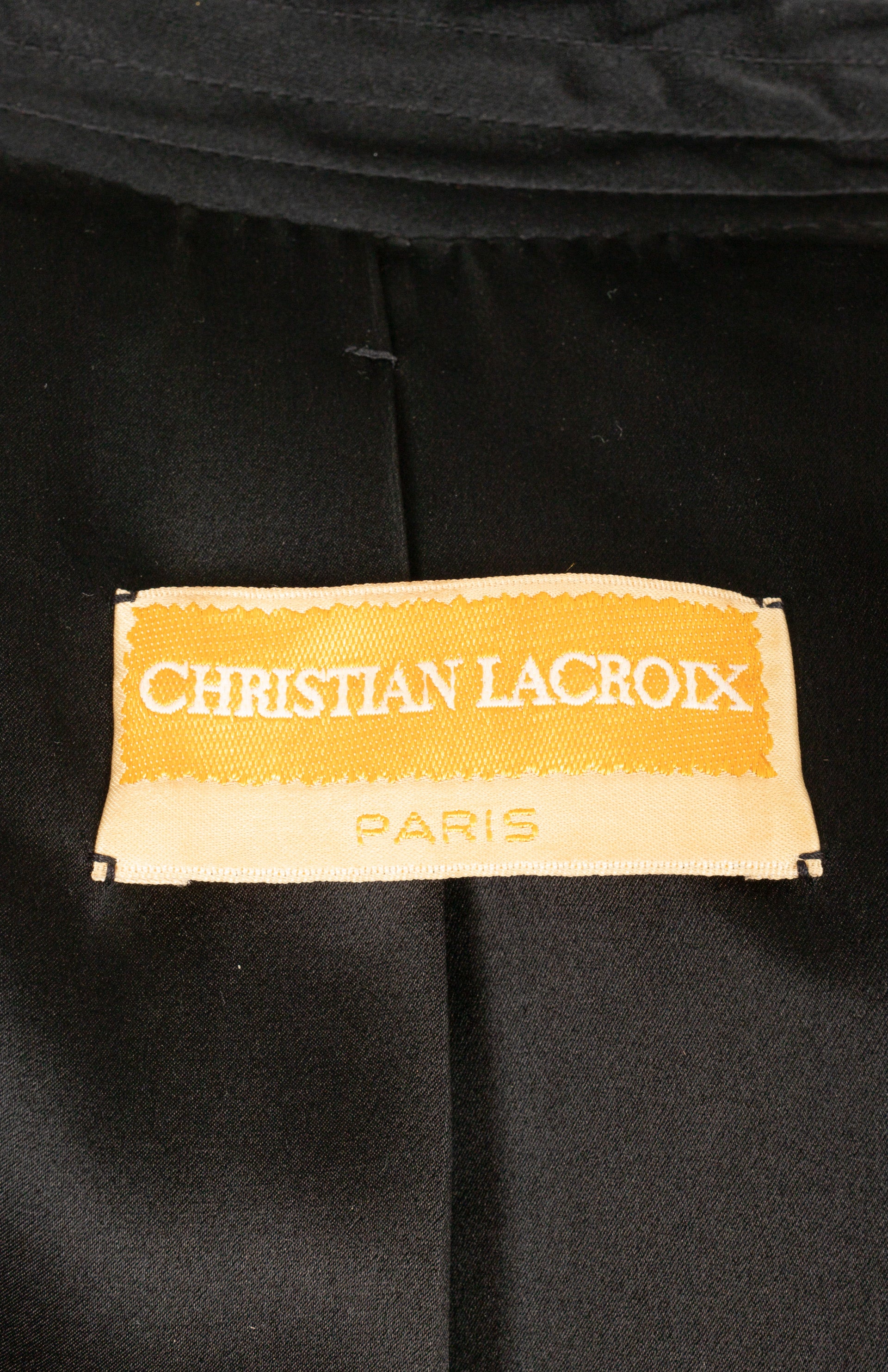 Veste Christian Lacroix Haute Couture 1991