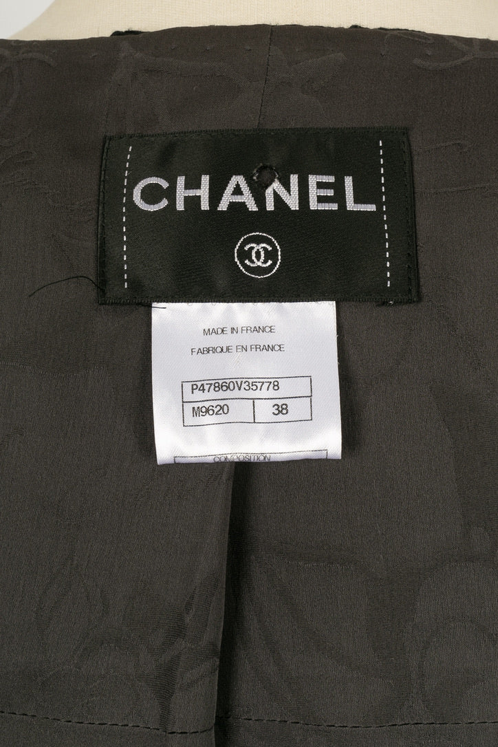 Veste argentée Chanel