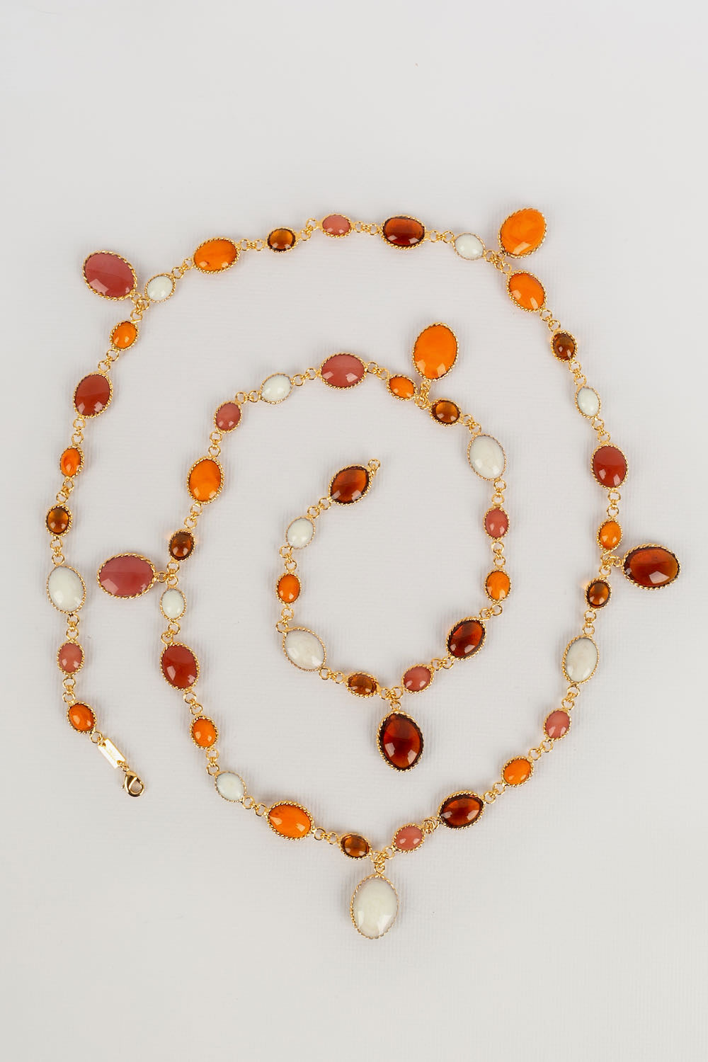 Collier en pâte de verre Augustine