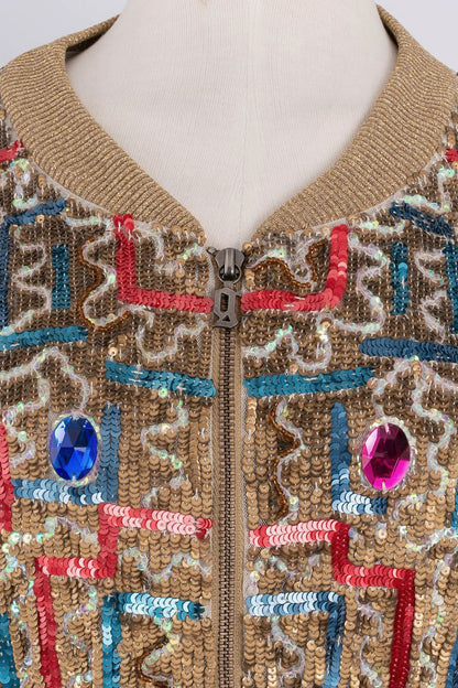 Veste à paillettes John Galliano