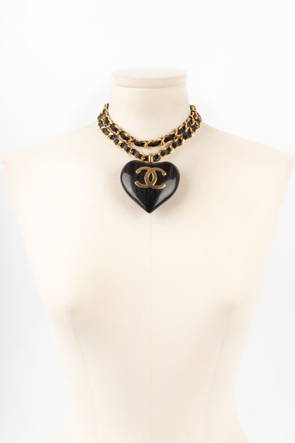 Collier "Coeur" Chanel 1992