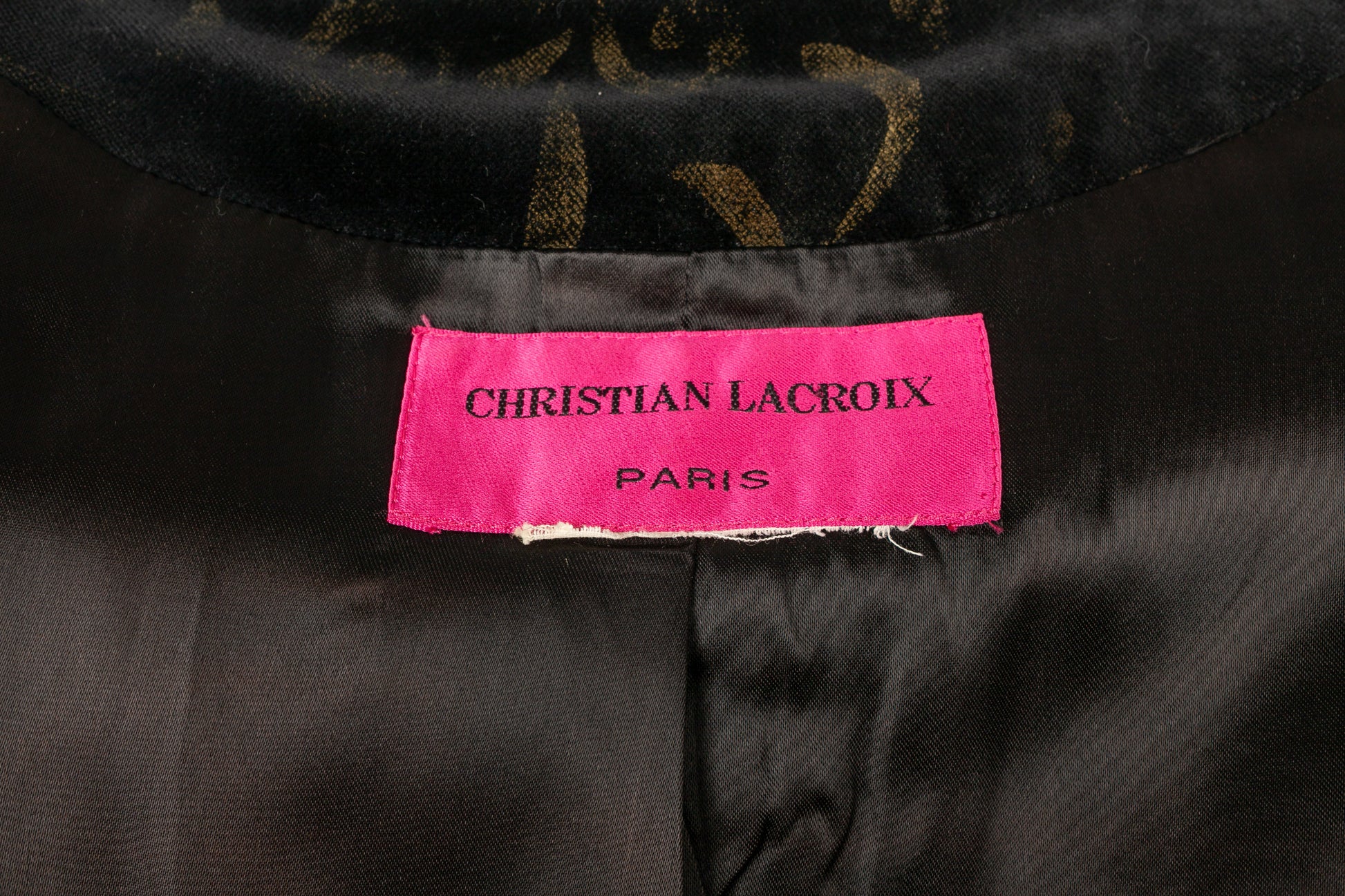 Tailleur Christian Lacroix Automne 1994