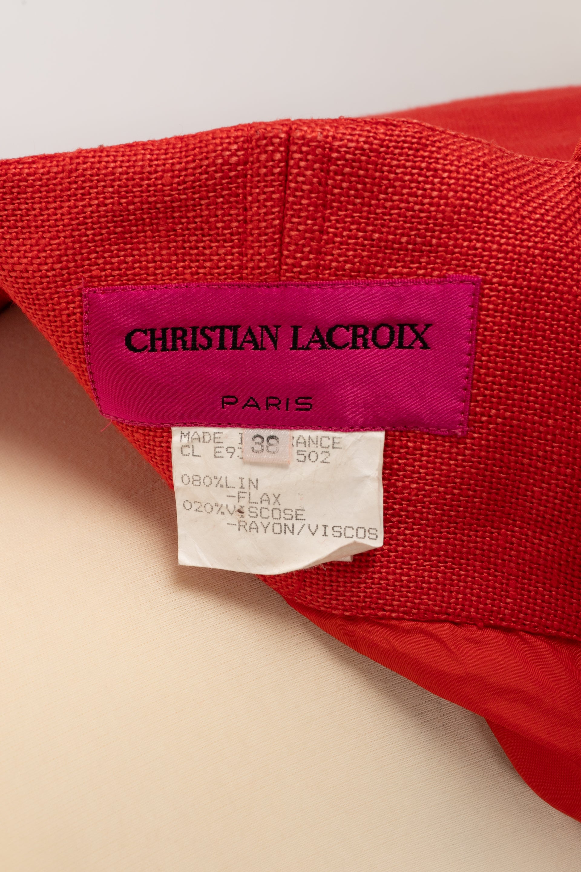 Pantalon Christian Lacroix Printemps 1998
