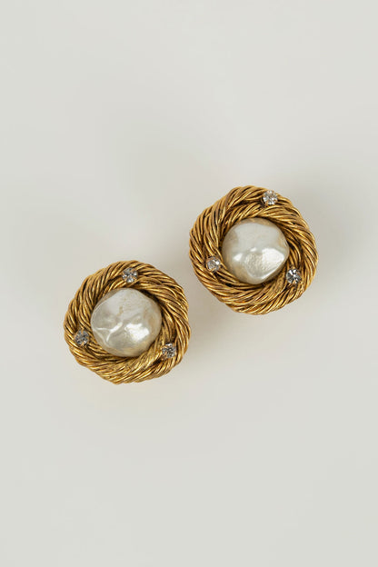 Boucles d'oreilles nid Chanel 1984