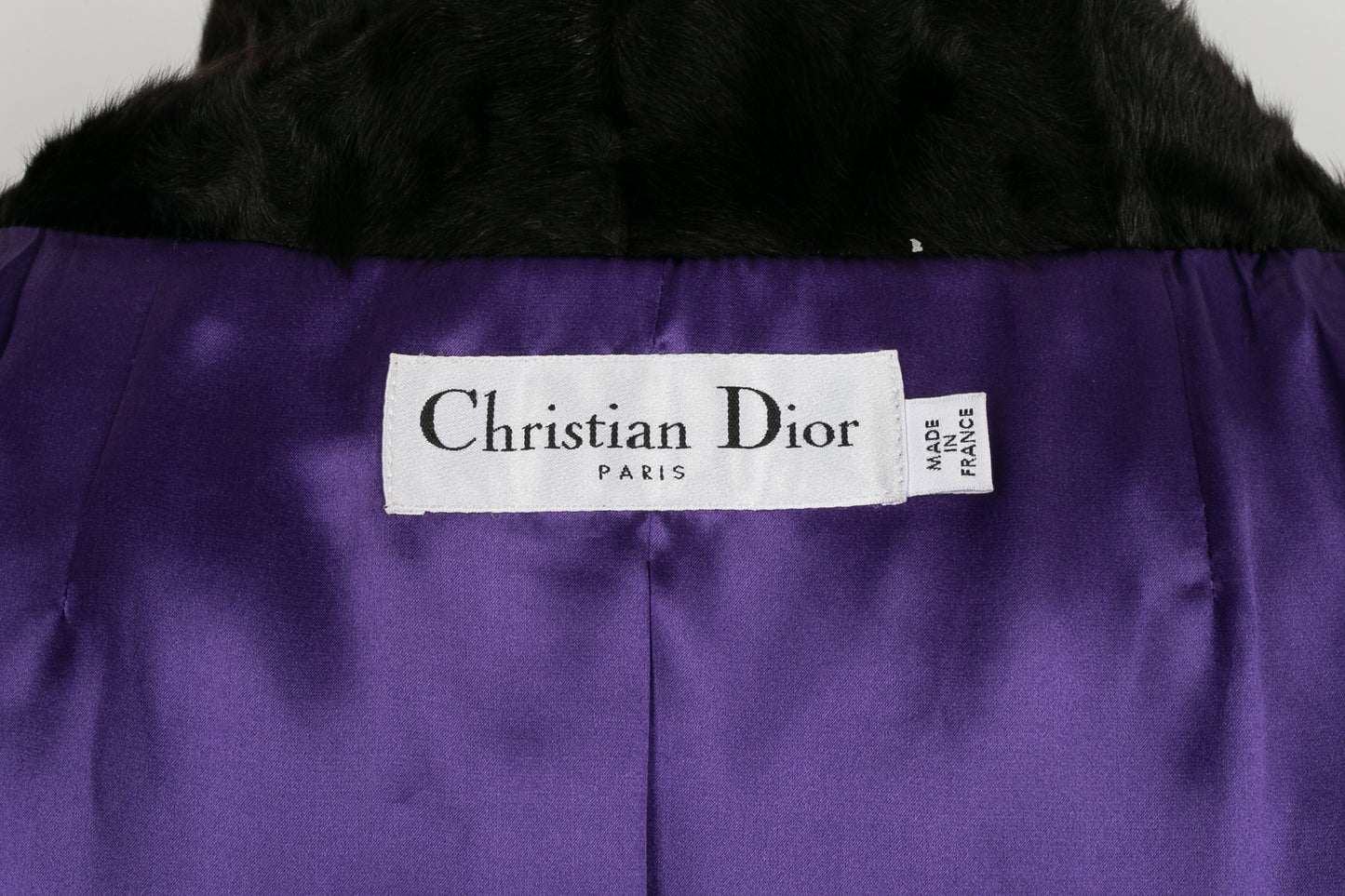 Veste en agneau Dior Automne 2009