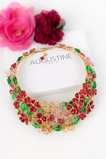 Collier fleurs Augustine