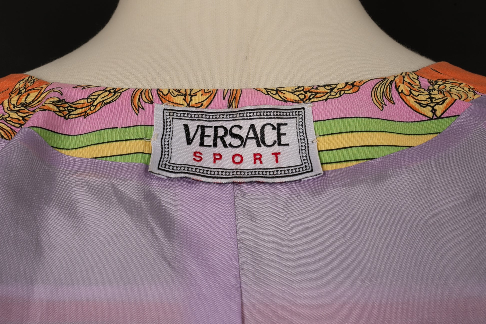 Veste imprimée Versace 