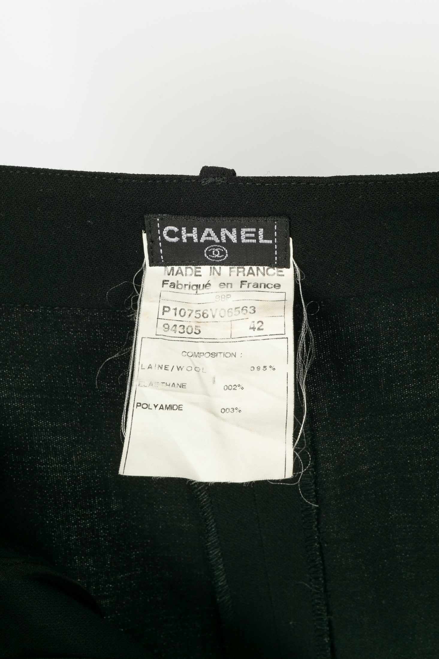 Ensemble de tailleur Chanel Automne 1997