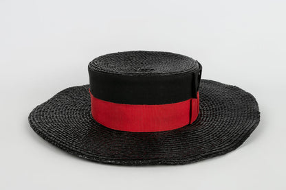 Chapeau de paille Yves Saint Laurent 