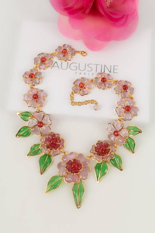 Collier fleurs Augustine