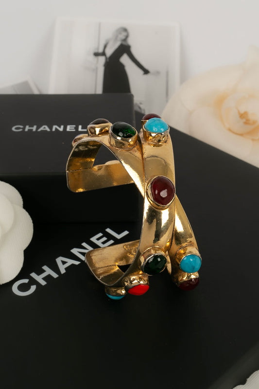 Manchette multicolore Chanel