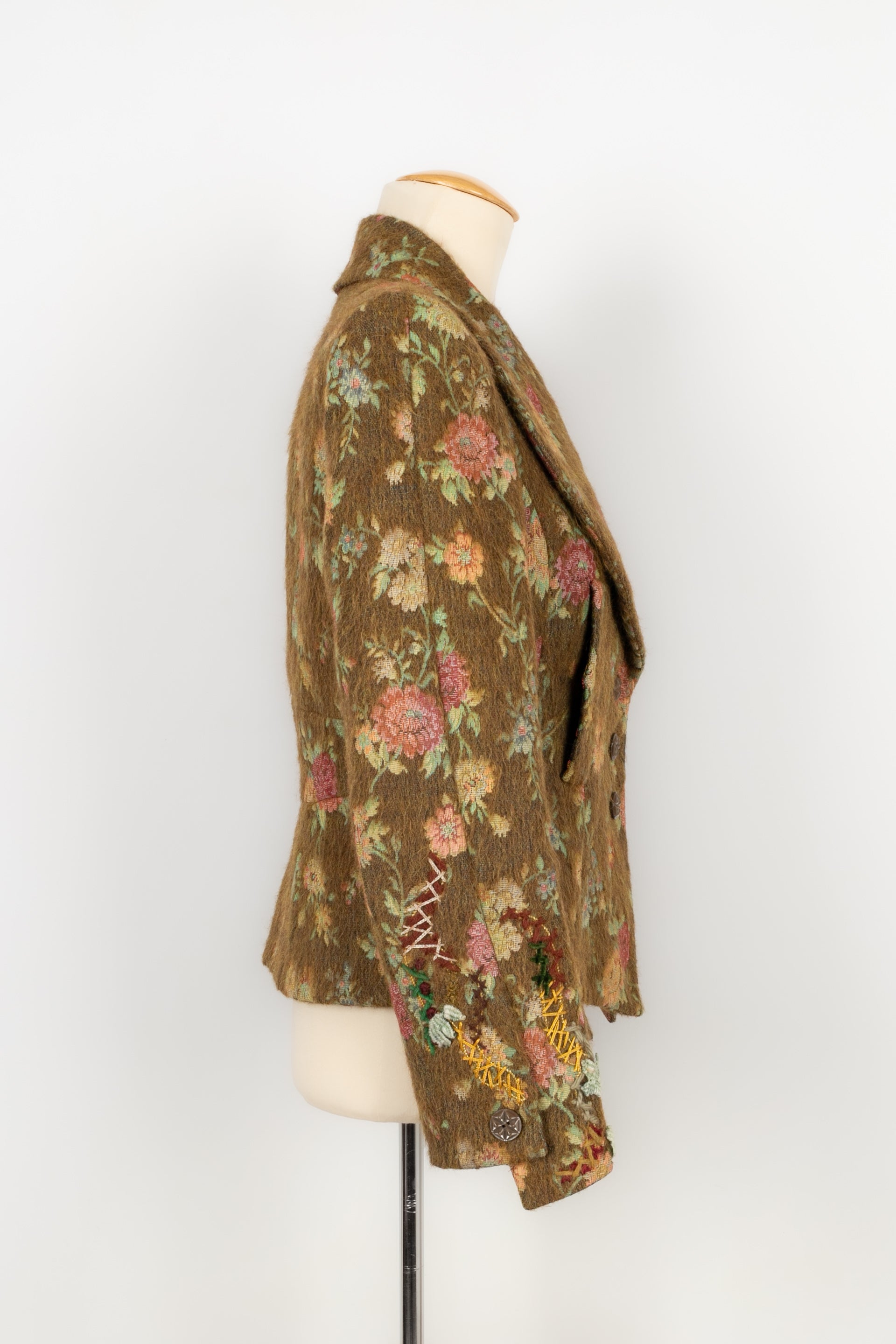 Veste fleurie Christian Lacroix