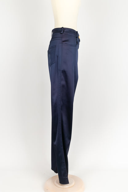 Pantalon bleu Dior 