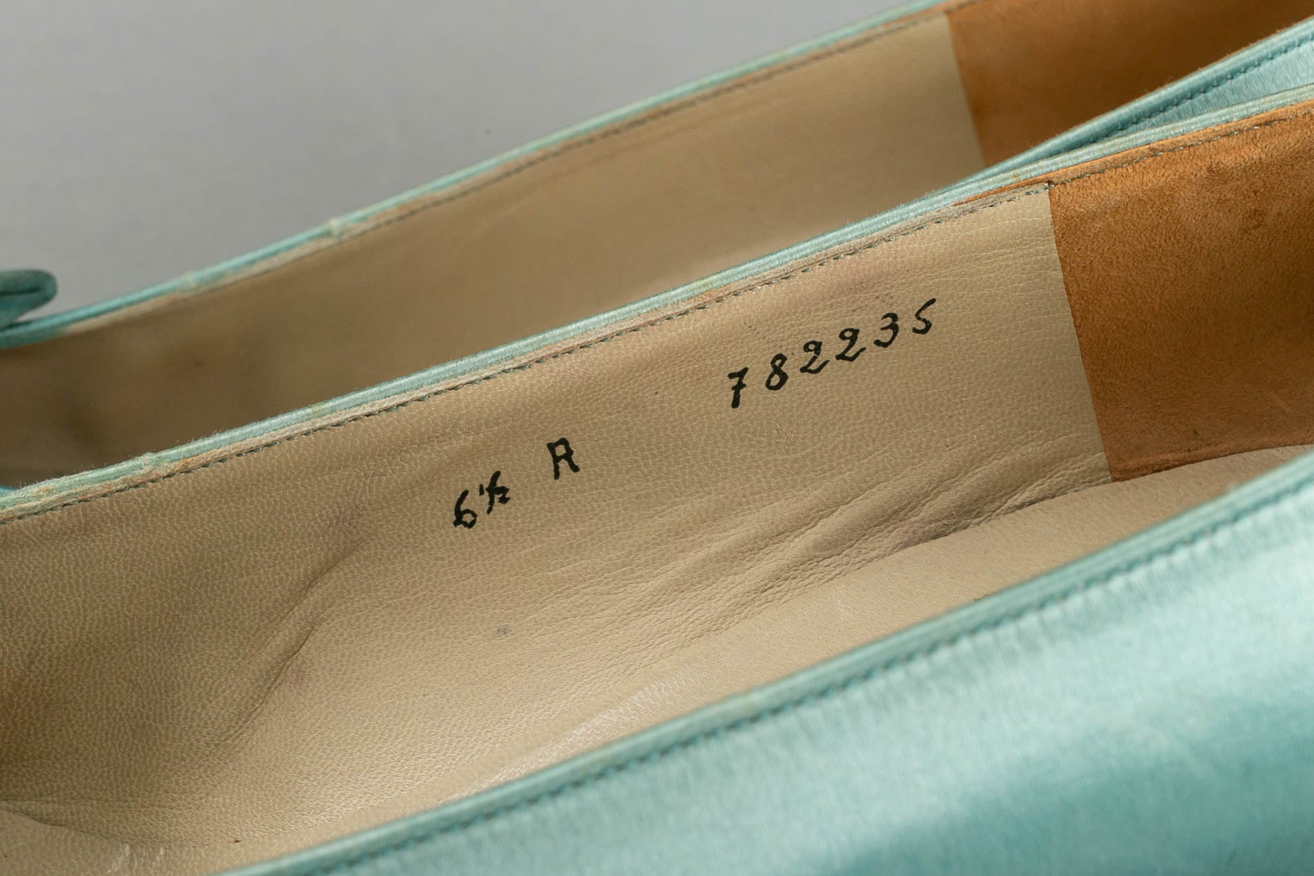 Escarpins en soie Christian Dior 