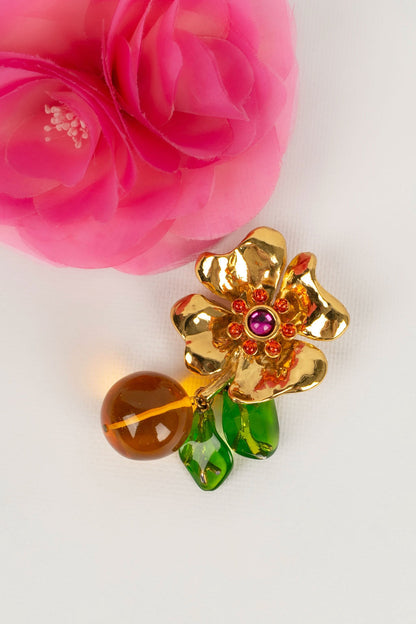 Broche "Fleur" Christian Lacroix