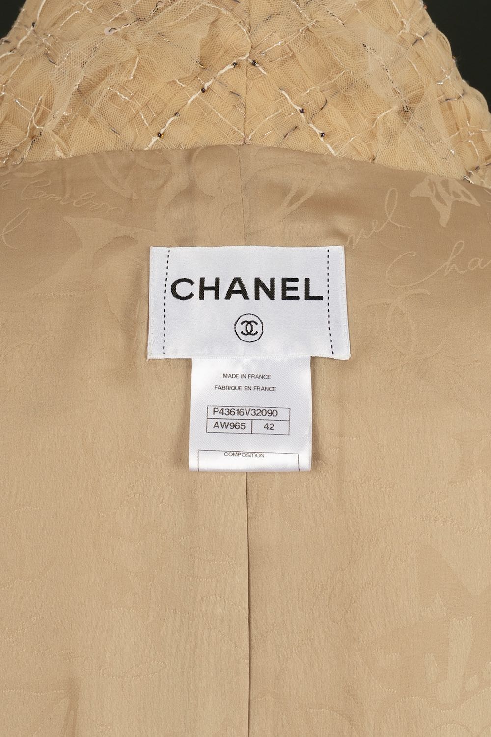 Veste Chanel Printemps 2012